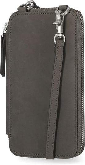 Timberland Women's RFID Leather Phone Crossbody Wallet Bag