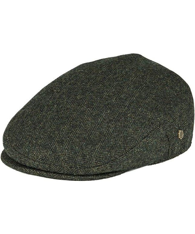 VOBOOM Men's Herringbone Flat Ivy Newsboy Hat Wool Blend Gatsby Cabbie Cap