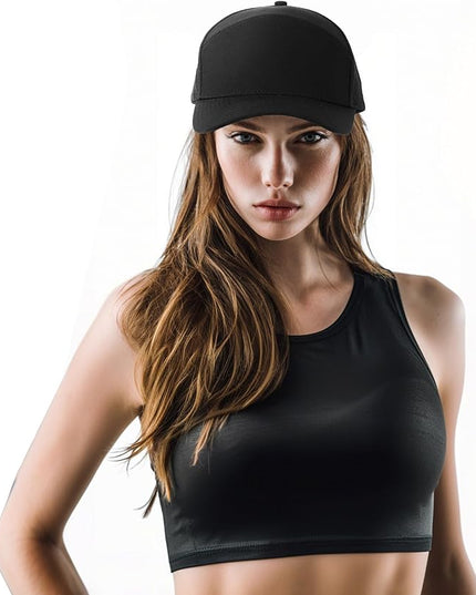 HH HOFNEN Quick Dry Baseball Cap Mesh Snapback Hat Sun and Rain Protection Structured Golf Trucker Hats for Men Women