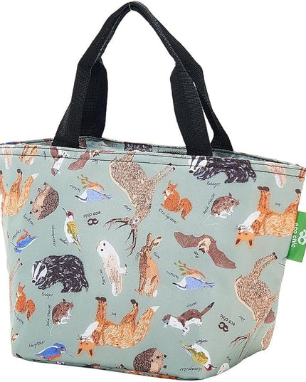 ECO CHIC Insulated Lunch Bag - Waterproof, Reusable Office Lunch Tote Bag for Women & Men - Durable Cooler in Cute Colorful Designs - Ideal for daily lunching