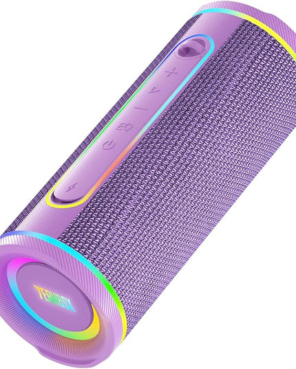 X-Boom Go Portable Bluetooth Speaker, Max 40W Hi-Fi Sound, Dome Tweeter & Track Bass Driver, Dual EQ Modes, IP65 Waterproof, RGB Light Show, TWS Stereo Pairing, Bluetooth 5.4, 10H Playtime