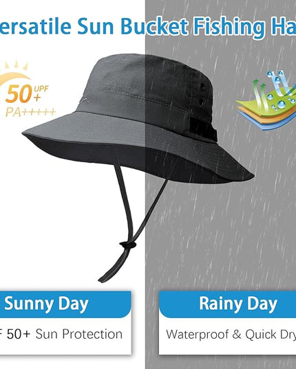Cooling Sun Bucket Hat for Men Women Fishing Beach Safari Hats for Golf Hiking Hunting Outdoor UPF 50+