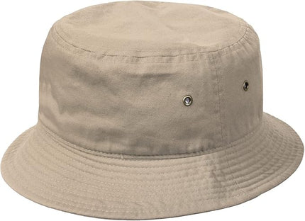 Falari Men Women Unisex Cotton Bucket Hat 100% Cotton Packable for Travel Fishing Hunting Summer Camp