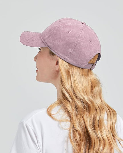 Zylioo XL XXL Oversize Baseball Cap, 100% Cotton Adjustable Dad Hat for Big Heads 23.5"-25.5", Soft Crown Large Size Cap