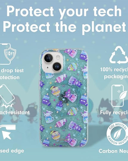 Sonix x Sanrio Protective Phone Case for iPhone 15, 14, 13 | Compatible with Magsafe | 10ft Drop Tested | HK & Friends Frozen Treats