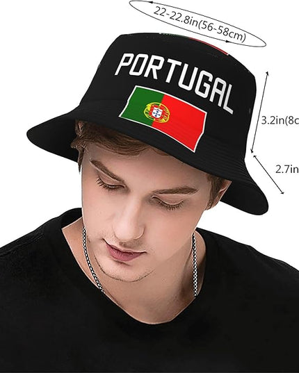Funny Flag Bucket Hat for Men Women, Fisherman Hats Packable Fashion Sun Cap for Travel Outdoor Beach Boys Girls