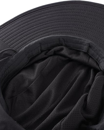 Home Prefer UPF 50+ Sun Hats for Men Women Wide Brim Fishing Hat with Neck Flap UV Protection Sunblock Safari Bucket Hat