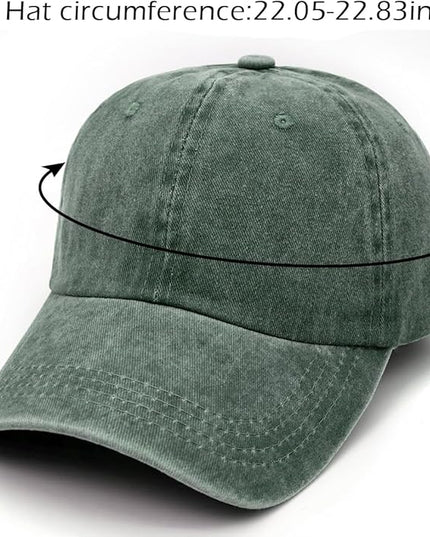 YeeHeen Ponytail Baseball Cap for Women High Messy Bun Caps Washed Cotton Hats