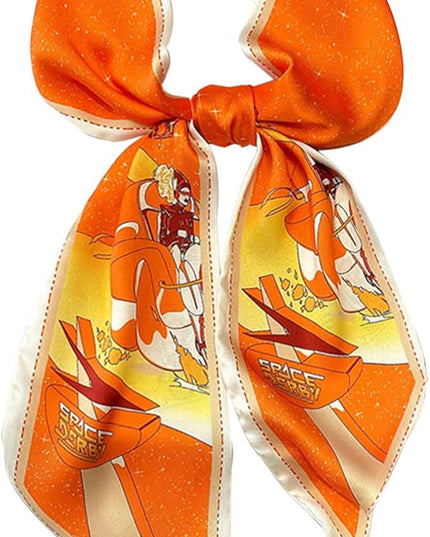 Dailyacc Hair Scarf for Women Fashion Silky Satin Headscarf Wrap Breathable Lightweight Neck Scarves For Handbag
