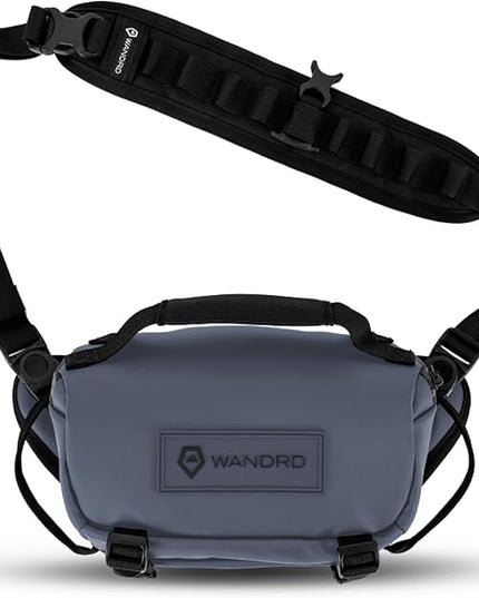 WANDRD ROGUE V1 3L Sling: Compact Camera Sling and Crossbody Bag with Fast Access, 3-Way Carry– Lightweight Everyday Bag Great for Travel, Photography, and Daily Use (Aegean Blue)