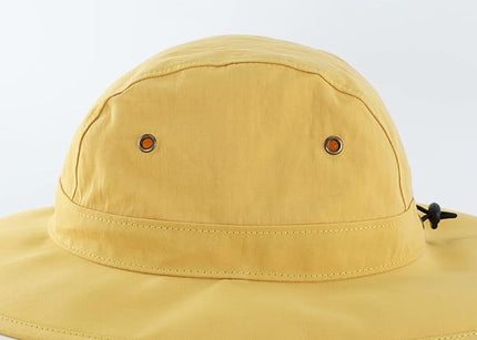 Home Prefer Summer UPF 50+ Men's Bucket Sun Hat Wide Brim Fishing Hat Safari Hat