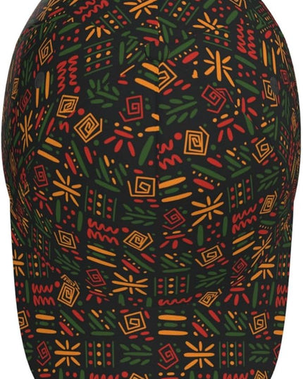 African Ethnic Tribal Style Baseball Cap for Men Women, Fashion Adjustable African Hat Casual Trucker Hats Sun Caps
