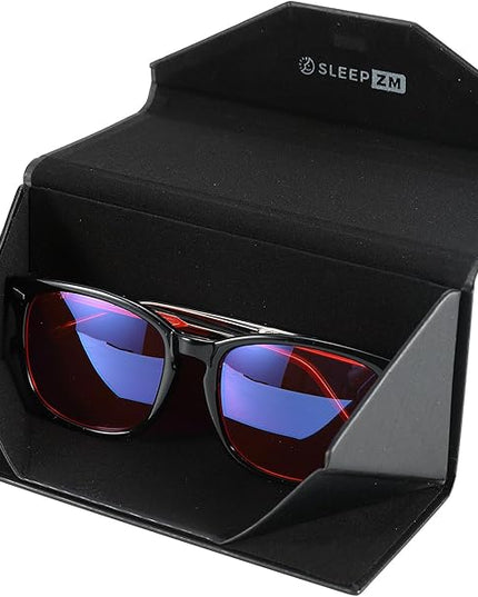 100% Blue Light Blocking Glasses - Women + Men - Better Sleep - Anti Eye Strain Protection - Computer Screens Gaming