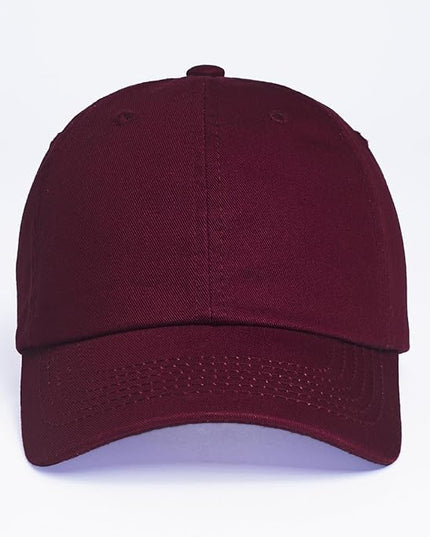 E BY ELIDAN Classic Dad Hat Cotton, Low-Profile Plain Baseball Cap, Adjustable, Breathable and Packable