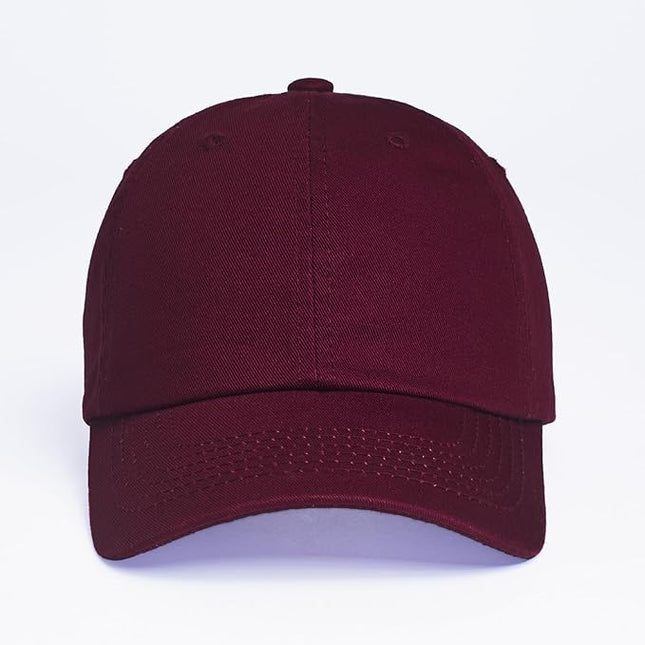 E BY ELIDAN Classic Dad Hat Cotton, Low-Profile Plain Baseball Cap, Adjustable, Breathable and Packable