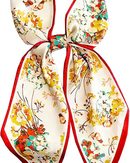 Purse Scarf For Handbags Head Scarves For Women's Hair Bags Scarfs Long Skinny Scarves Fashion Silky