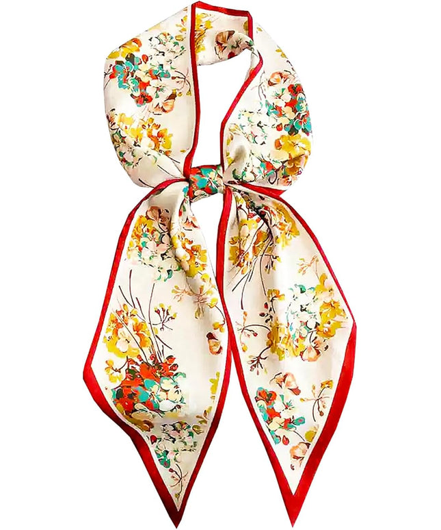 Purse Scarf For Handbags Head Scarves For Women's Hair Bags Scarfs Long Skinny Scarves Fashion Silky