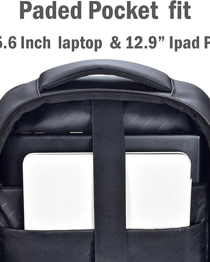 Expandable Travel Backpack, Business Laptop Backpack,Commute Backpack with USB Charging Port fit 15.6 Inch Laptop