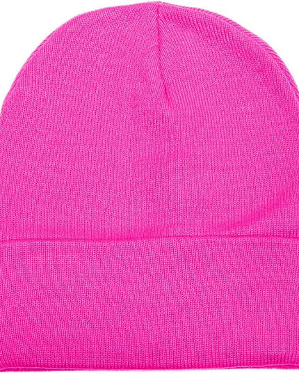 Gelante Unisex Beanie Cap Knitted Warm Solid Color