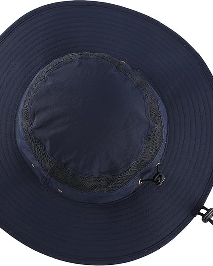 Home Prefer UPF 50+ Men's Sun Hat Wide Brim Bucket Hat UV Protection Hat for Mens Womens Beach Safari Gardening Golf Fishing