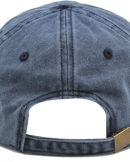 HH HOFNEN Men Women Washed Distressed Twill Cotton Baseball Cap Vintage Adjustable Dad Hat