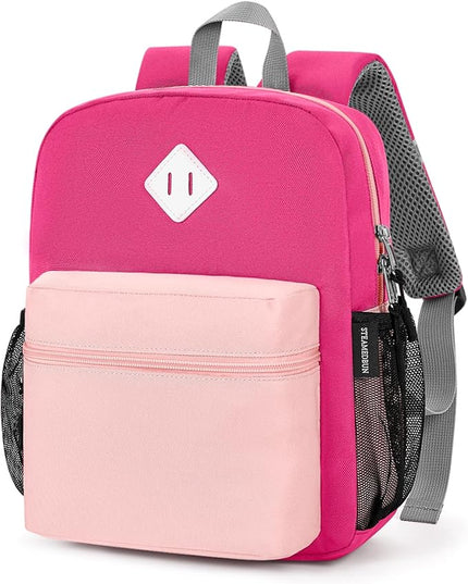 STEAMEDBUN Toddler Backpack Girls 2-4, Kids Backpack Girls, Preschool Daycare Travel Small - 12inch