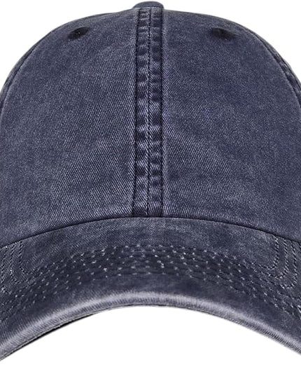 E BY ELIDAN Classic Dad Hat Cotton, Low-Profile Plain Baseball Cap, Adjustable, Breathable and Packable