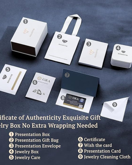 Heart Pendant Gold Necklace for Women Moissanite Lab-Created Gem I Love You Wedding Anniversary Birthday Christmas Valentine Engagements Mothers Day Jewelry for Wife Her Girlfriend Mom Daughter