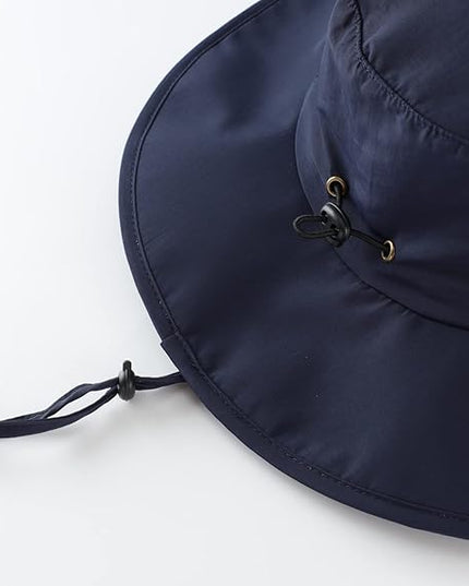 Home Prefer UPF50+ Mens Sun Hat Wide Brim Fishing Hat for Men UV Protection Womens Beach Bucket Hat for Golf Hiking Gardening