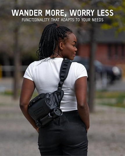 WANDRD ROGUE V1 3L Sling: Compact Camera Sling and Crossbody Bag with Fast Access, 3-Way Carry– Lightweight Everyday Bag Great for Travel, Photography, and Daily Use (Dallol Yellow)