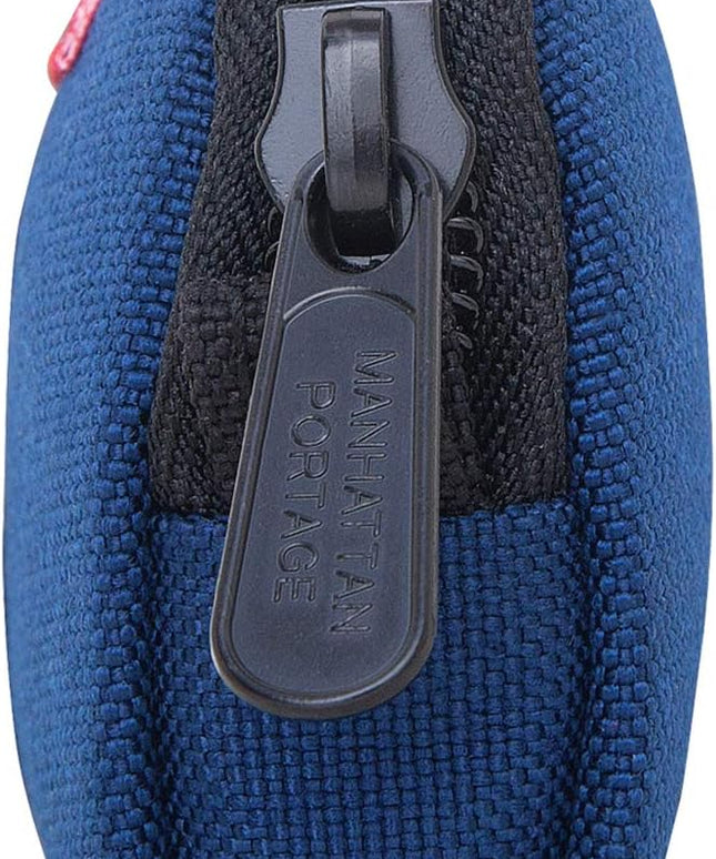 Manhattan Portage Coin Purse With Zipper Closure Pouch Eclectic Colors Credit Card ID Card Jewelry Keys Water Resistant Gift 1000D CORDURA® Everyday Carry