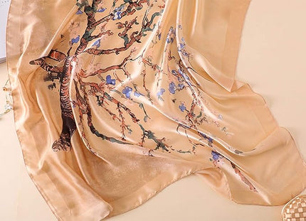 Silk Scarf Mulberry Silk Fashion Scarves Long Lightweight Shawl Wrap …