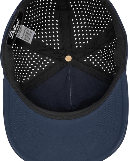 Billest Gilbert Performance 5‑Panel Snapback Hat – Adjustable Flat‑Bill Cap for Men & Women | Breathable and Lightweight