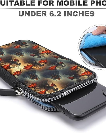 Small Crossbody Bags for Men, Cool Lightweight Sling Phone Pouch, Slim Cell Phone Purses