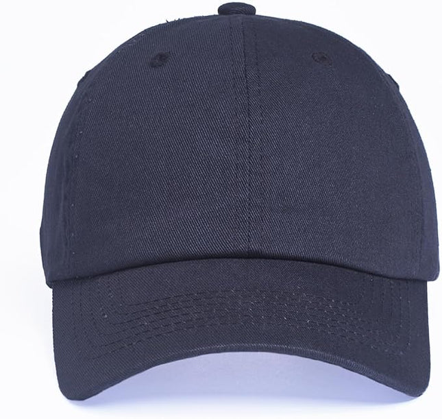E BY ELIDAN Classic Dad Hat Cotton, Low-Profile Plain Baseball Cap, Adjustable, Breathable and Packable