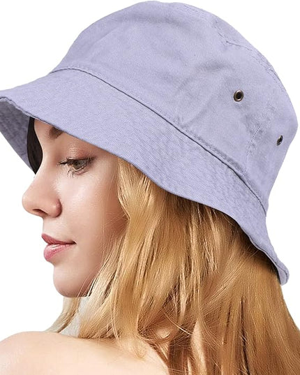 Unisex Bucket Small Brim Summer Beach UV Protective Packable Travel Hat