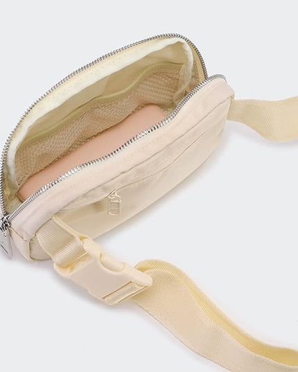 Pander Unisex Belt Bag Fanny Pack for Women with Adjustable Strap, Small Waist Pouch for Workout Running Traveling Hiking