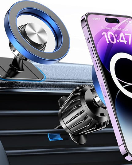 Kaistyle for Magsafe Car Mount【20 Strong Magnets】Magnetic Phone Holder for Car Phone Holder Mount Dash Mounted Holders Cell Phone Holders for Your Car Accessories for Women Men for iPhone 17 16 15 14