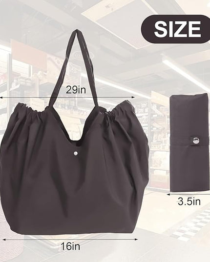 Reusable Grocery Bags,Reusable Shopping Bags,Folding Bags Totes,Stretchable and shrinkable shopping bag for Groceries