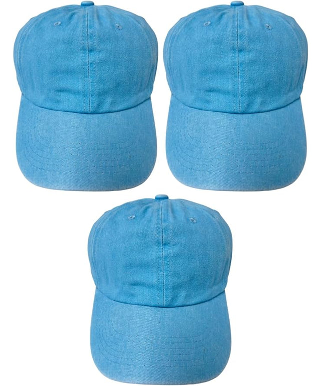 Roytrense Unisex 100% Cotton Washed Low Profile Dad Hat - Adjustable Baseball Cap for Outdoor Activities