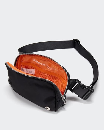 Pander Unisex Belt Bag Fanny Pack for Women with Adjustable Strap, Small Waist Pouch for Workout Running Traveling Hiking