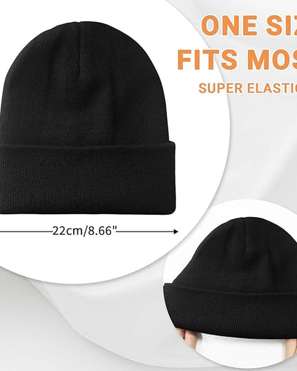 NPQQUAN Beanie for Men Women Winter Hats for Mens Beanie Cuffed Knit Beanies Skull Cap
