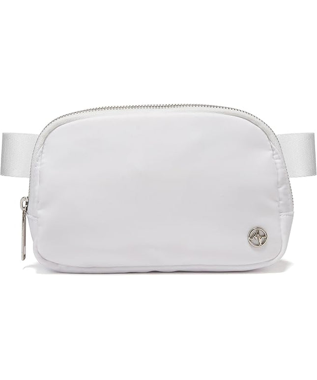Pander Everywhere Belt Bag for Women, Fashion Waist Packs, Crossbody Bags, Everywhere Belt Bag with Adjustable Strap (Pure White).