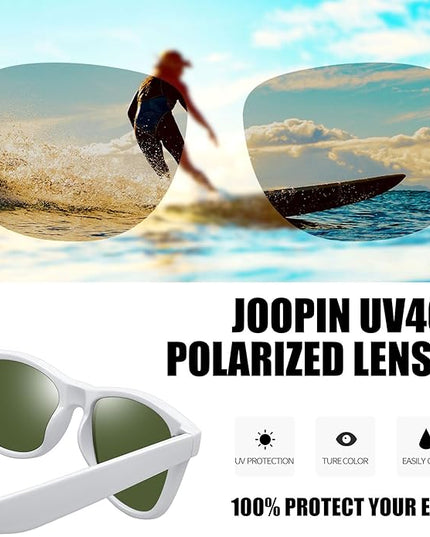 Joopin Square Sunglasses Polarized UV Protection Trendy Designer Sun Glasses Men Women