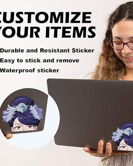 The Court Herbalist Diaries MaoMao Jinshi Anime Manga Decal Stickers for Cars Laptop Skateboard Wall Decor UV Resistant (Lihua)