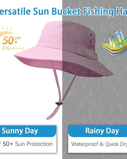 Cooling Sun Bucket Hat for Men Women Fishing Beach Safari Hats for Golf Hiking Hunting Outdoor UPF 50+