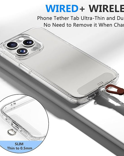4 Pack Phone Lanyard & Wrist Strap, Cell Phone Lanyard for Around The Neck Adjustable Phone Strap for Most Smartphones
