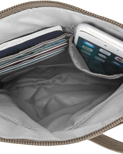 Travelon Anti-theft Classic Slim Double Zip Crossbody