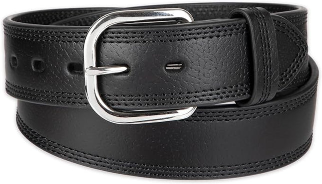 Dickies mens Industrial Strength Leather Belt – Workwear, Durable, Reinforced, Heavyweight