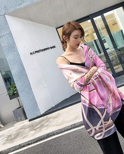 Silk Scarf Mulberry Silk Fashion Scarves Long Lightweight Shawl Wrap …